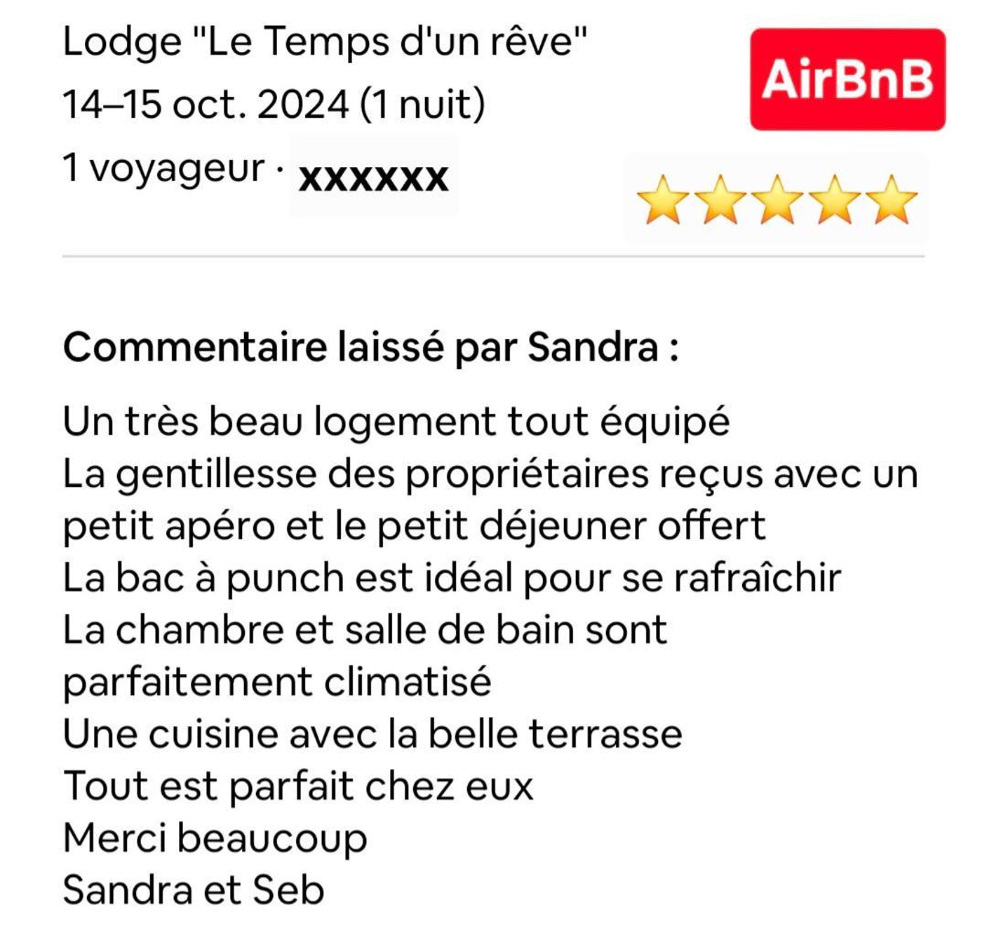 Lodge "Le Temps D'Un Reve" Saint-Francois  Luaran gambar